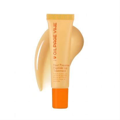 Hydrating Peptide Lip Gloss Transparent Lip Tinted Protection Oil Hydrating,Lip Balm Lip Plumping Moisturizing Lip Glaze Makeup